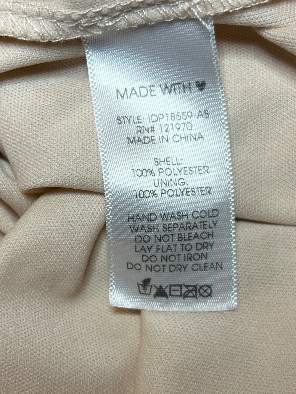 ARULA Cream Maxi Dress with Mustard, Dusty Rose and Sage Floral Print 3X - Picture 6 of 6